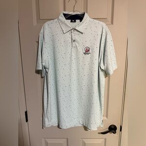 FJ Golf Polo Shirt Men’s Size L Short Sleeve Golf Athletic Top